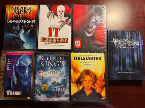 Stephen king dvd lot it - 7,