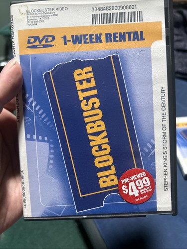 Stephen king blockbuster dvd - king,