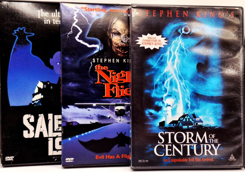 Stephen king movie lot - 3-movie,