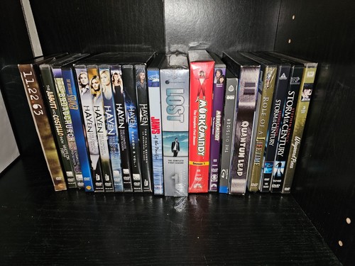 Used new dvd pile blu - dvd, &